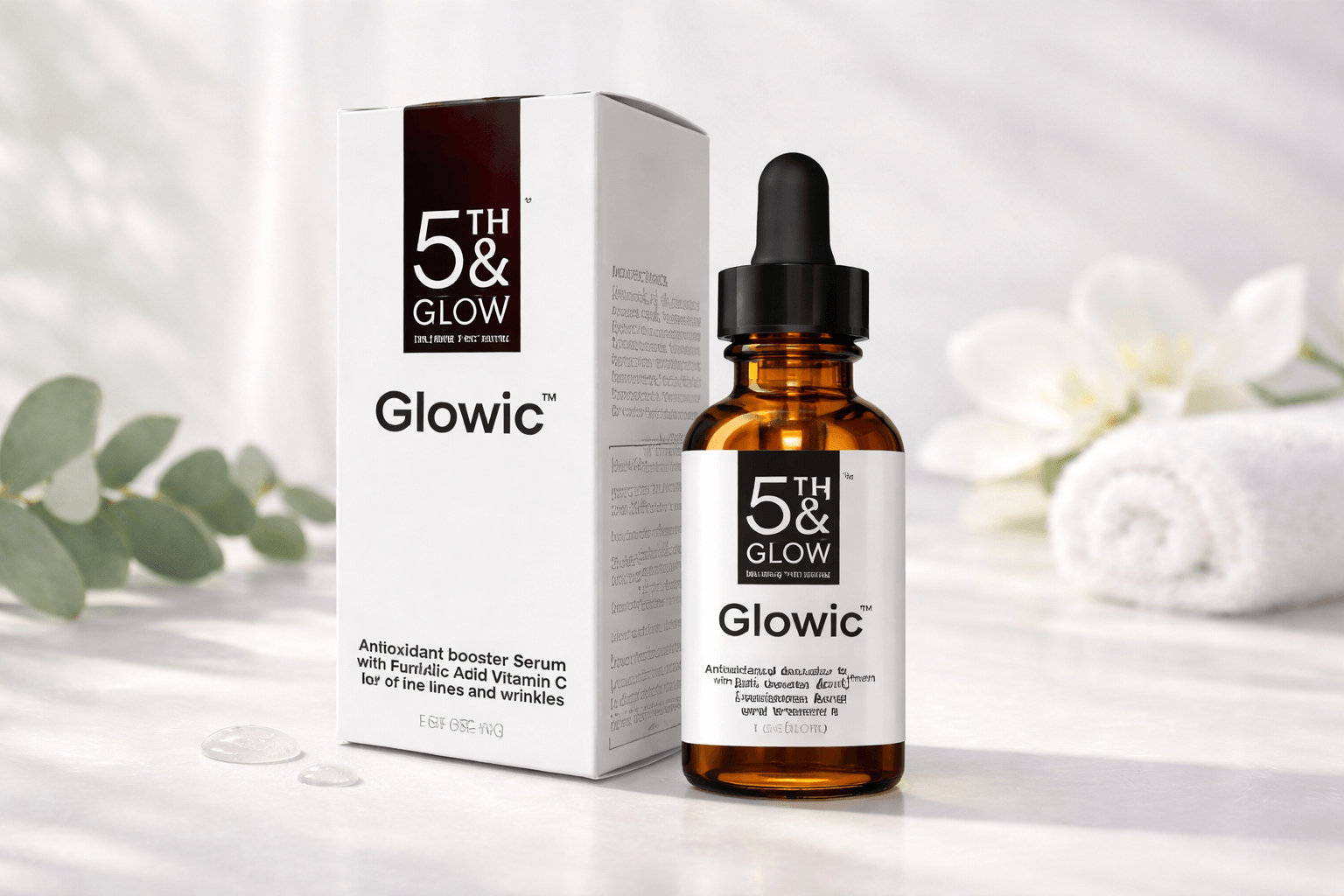 Best Vitamin C Serum for Face: Meet Glowic by 5th & Glow