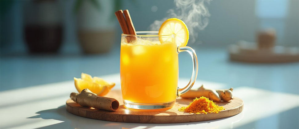 #1 Favorite Recipe We Tried This Week: Turmeric-Ginger Warm “Mocktail” 🍵✨